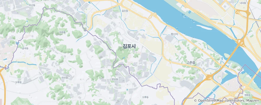 Map of Gimpo