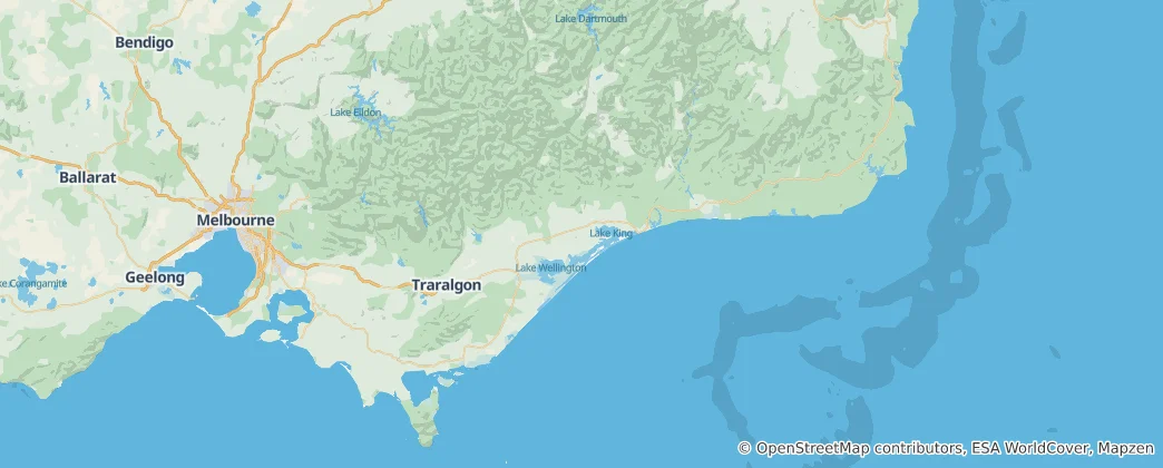 Gippsland Haritası