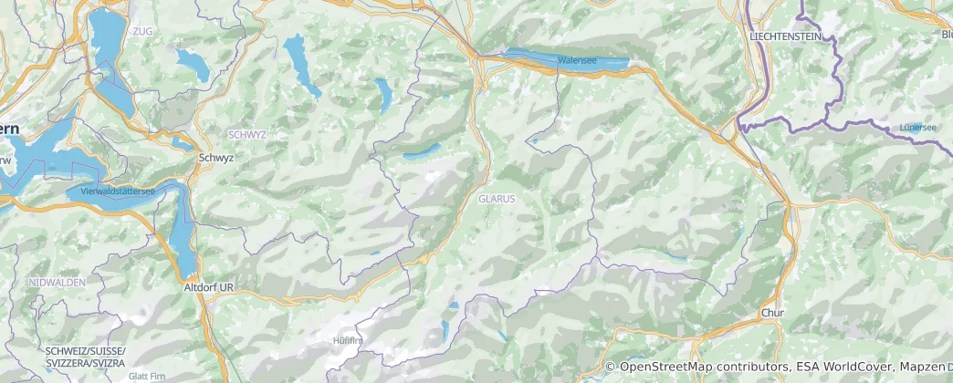 Mapa De Glaris