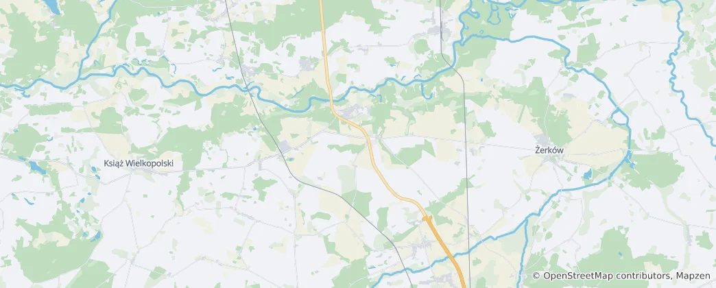 Nowe Miasto nad Wartą Haritası