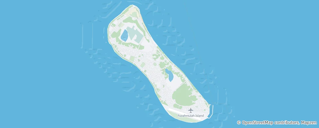 Map of Gnaviyani Atoll