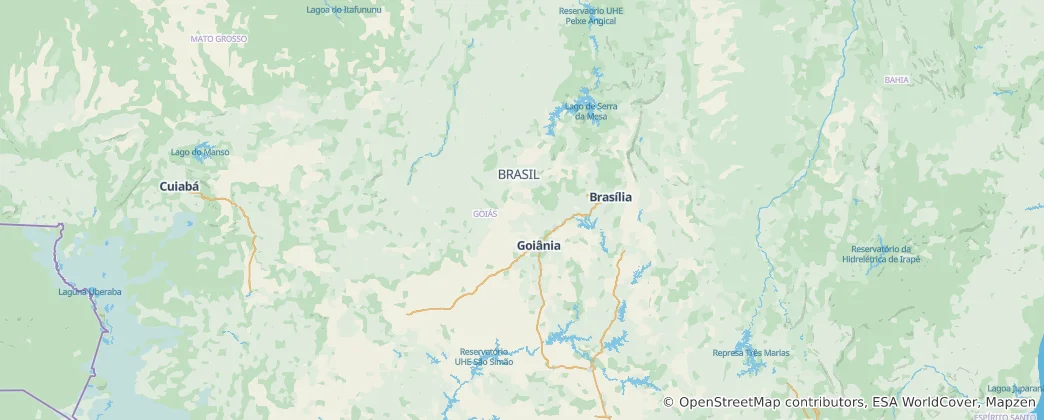 Térkép: Goiás