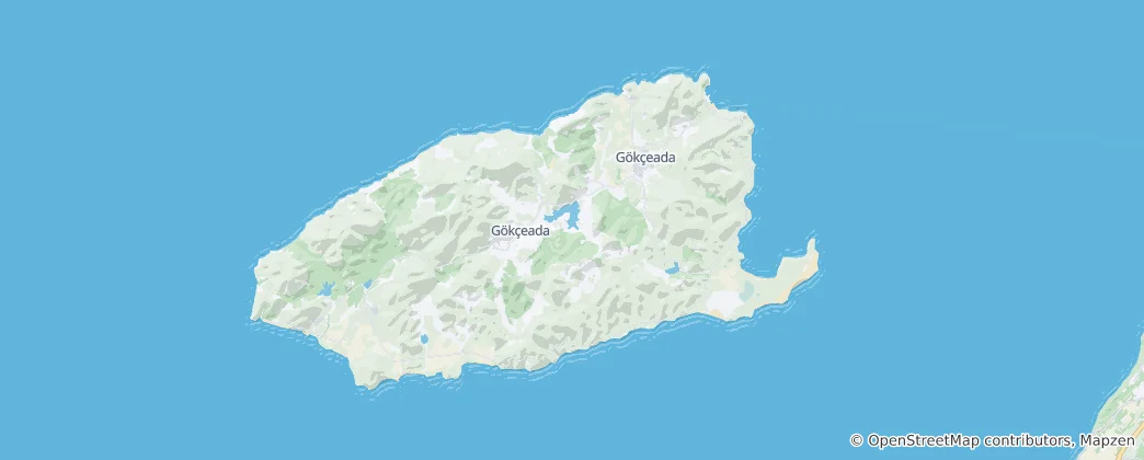 Térkép: Gökçeada
