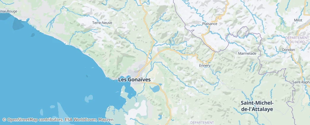 Gonaïves — Map