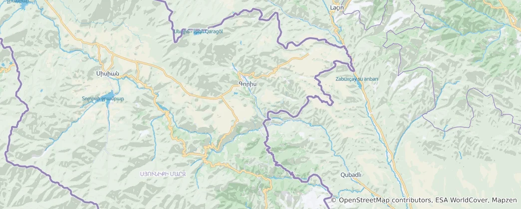 Карта Goris