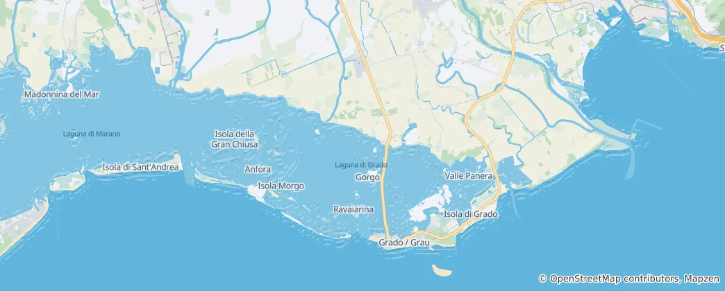 Map of Grado