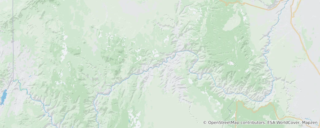 Mappa di Grand Canyon National Park