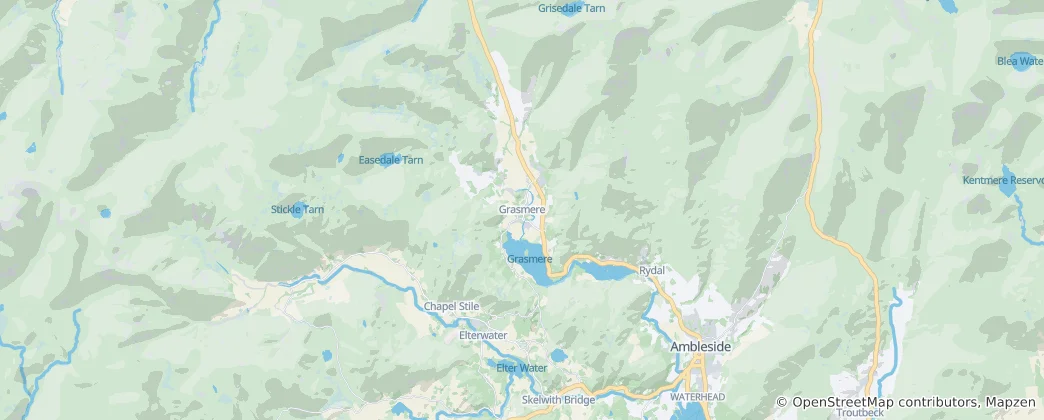 Map of Grasmere
