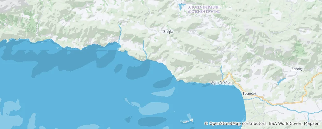 Karte von Agios Vasilios