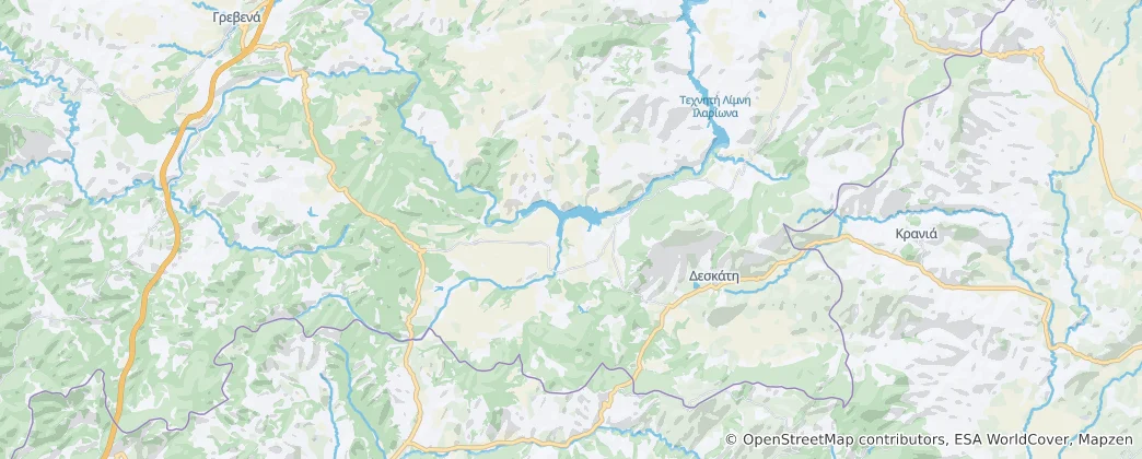 Mappa di Deskati