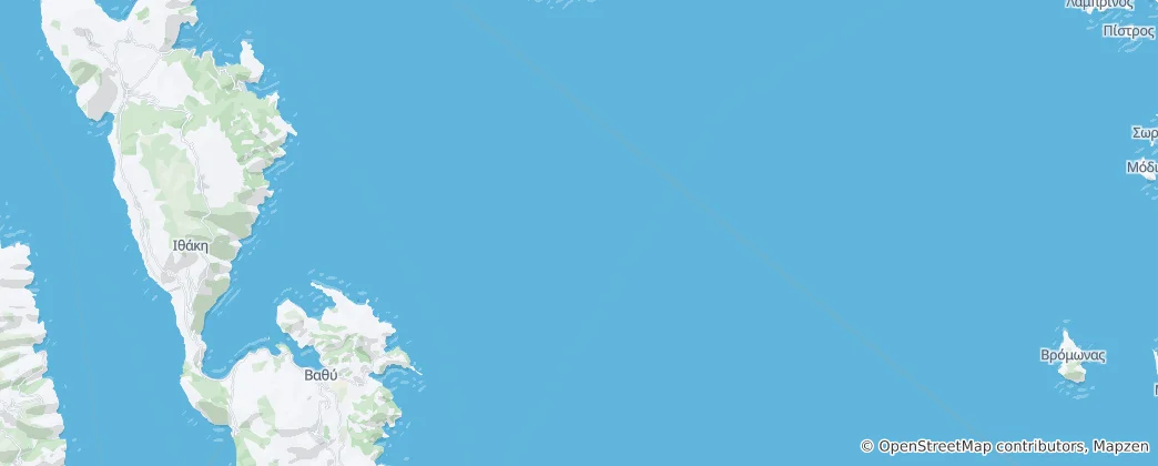Mapa Ithaca