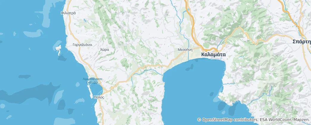 Mappa di Messene