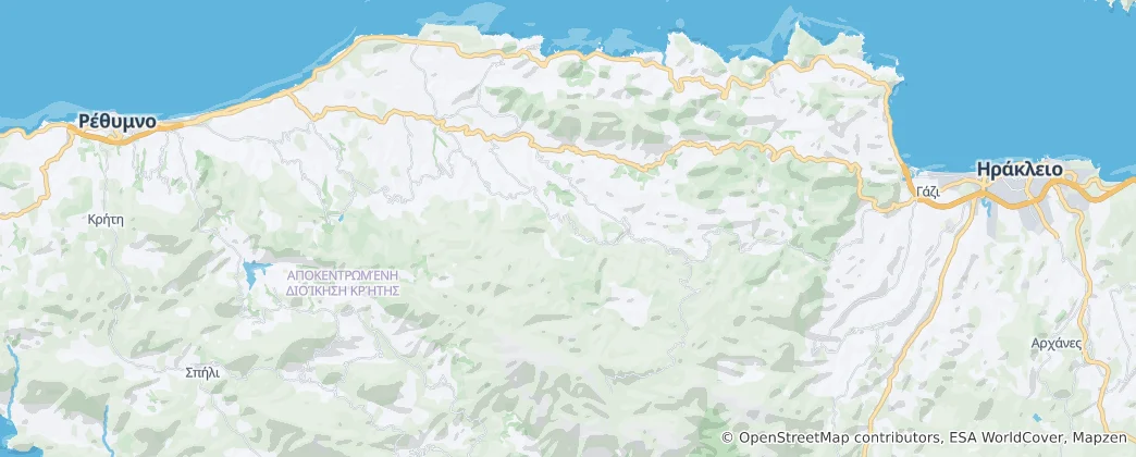 Mappa di Mylopotamos