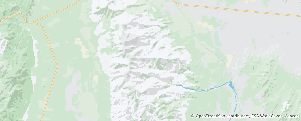 Mappa di Great Basin National Park
