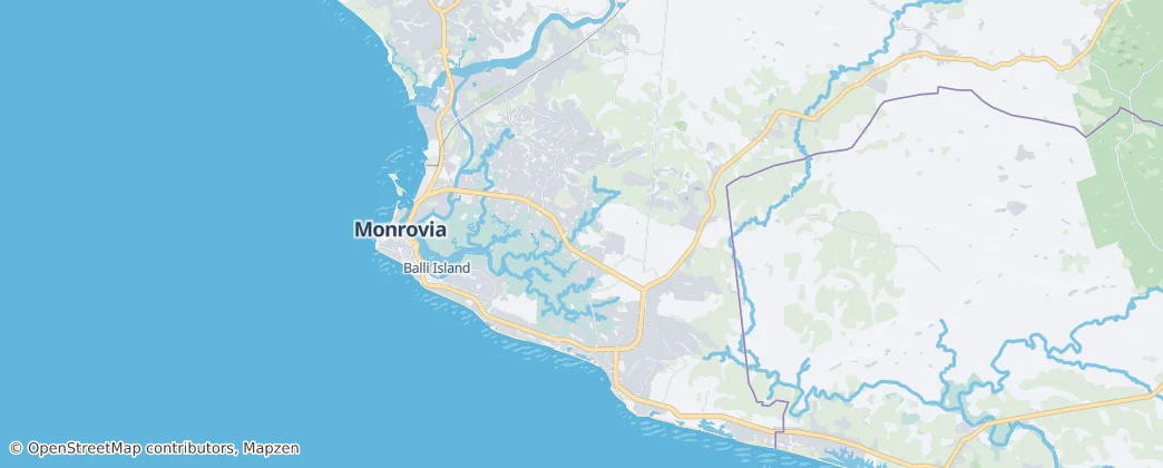 Greater Monrovia — Map