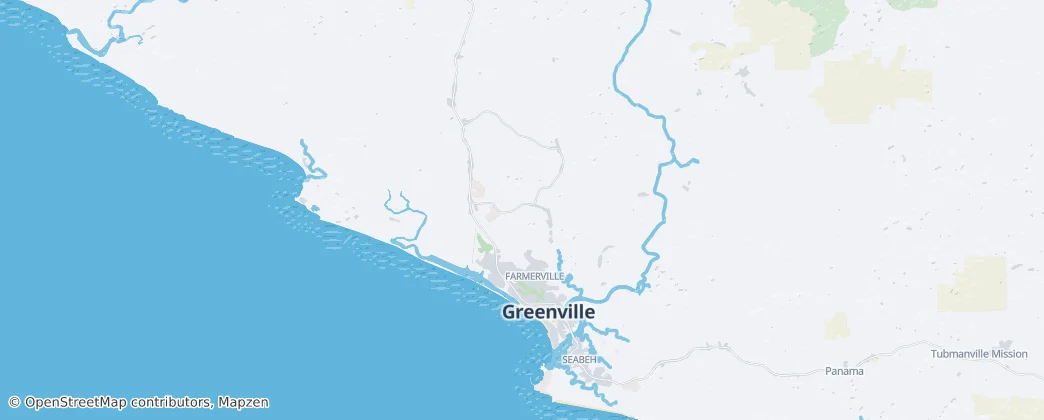 Greenville — Map