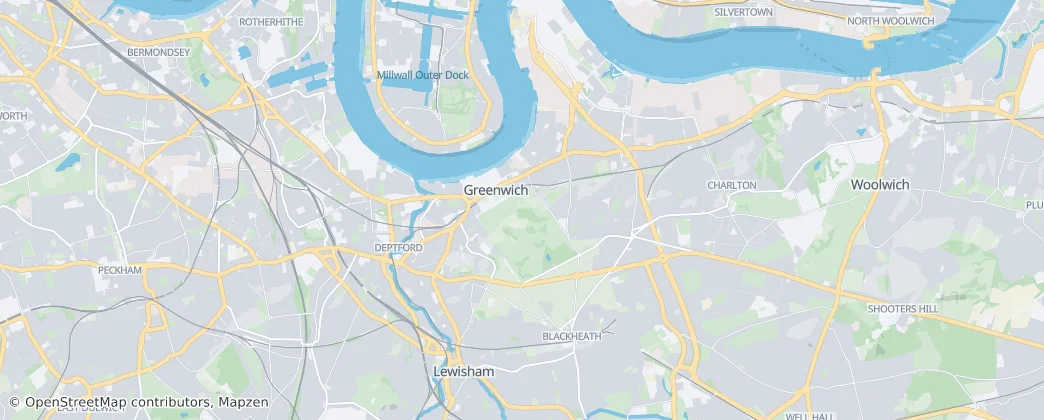 Greenwich — 지도