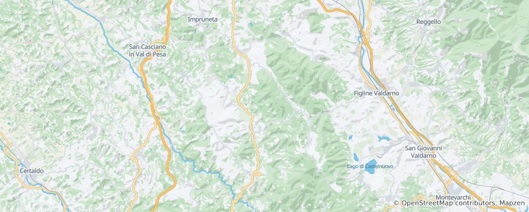 Térkép: Greve in Chianti