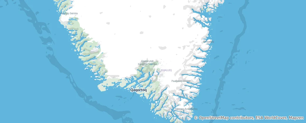 Map of Kujalleq