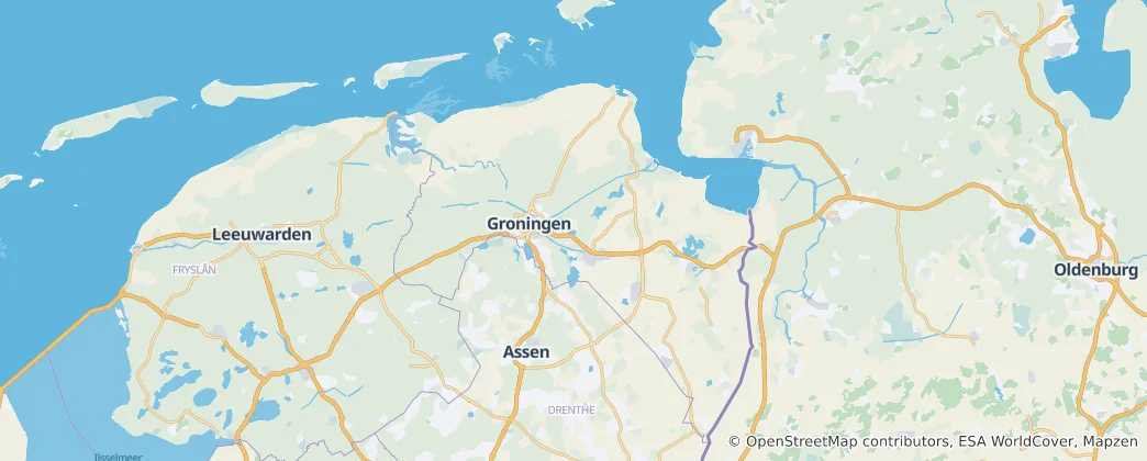 Térkép: Groningen
