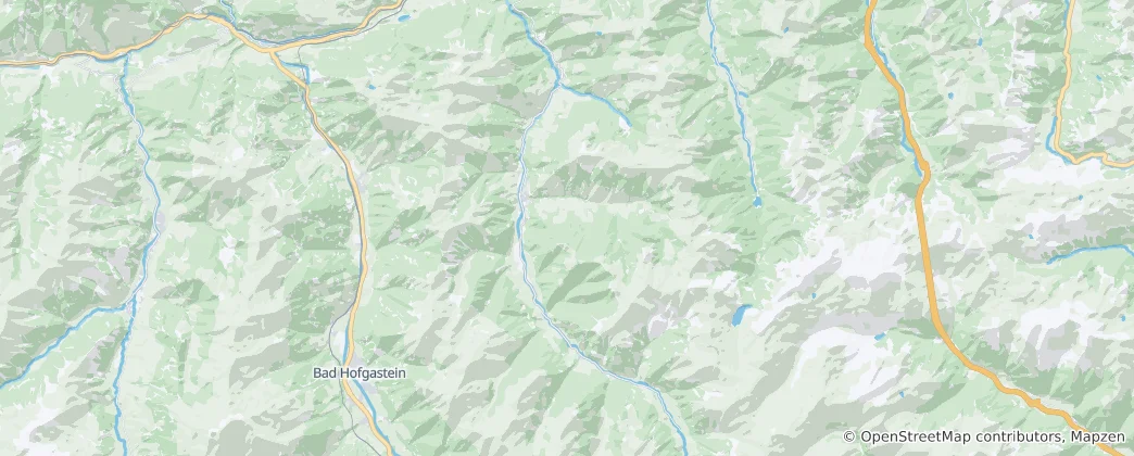Mapa De Großarl