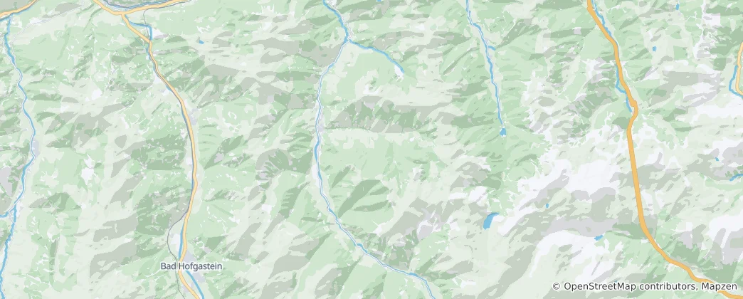 Carte de Großarltal