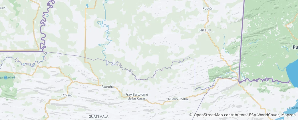 Mapa De Fray Bartolomé de las Casas