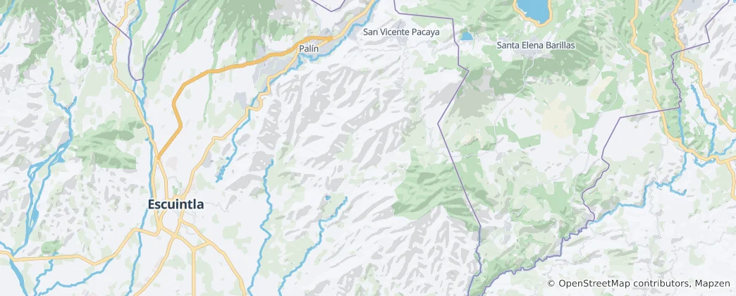 Mapa San Vicente Pacaya