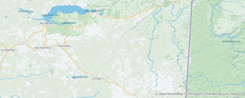 Mapa Santa Ana
