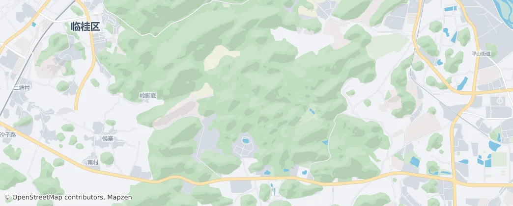 Guangxi Guilin National Forest Park — Mappa