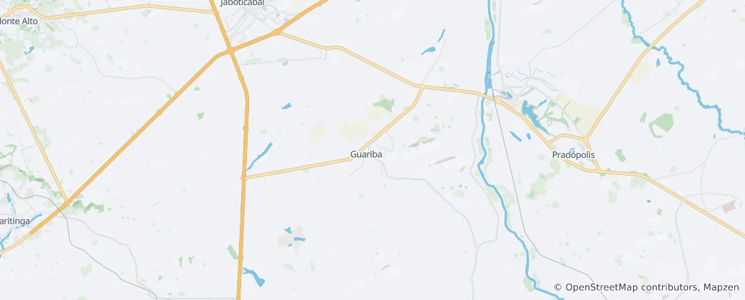 Mapa Guariba
