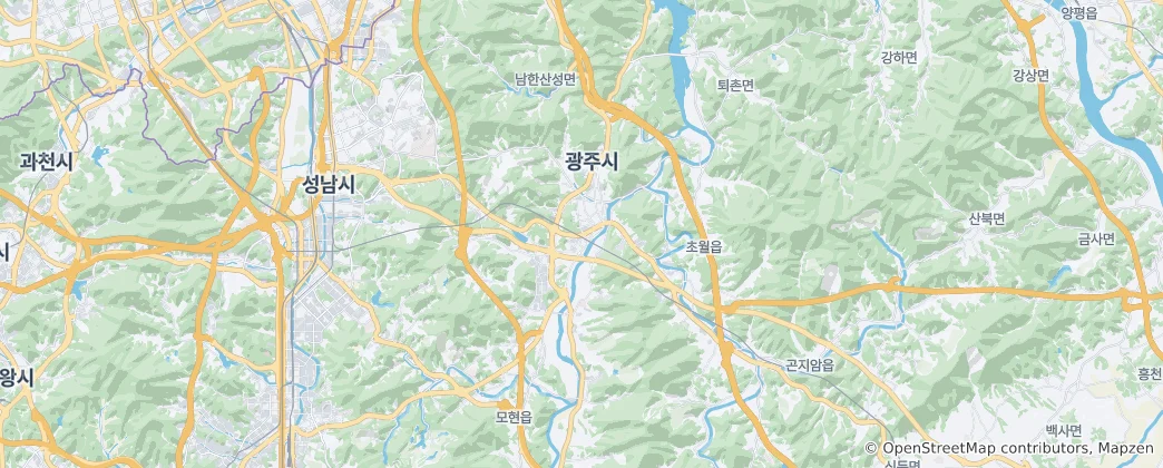 Mapa Kwangdžu