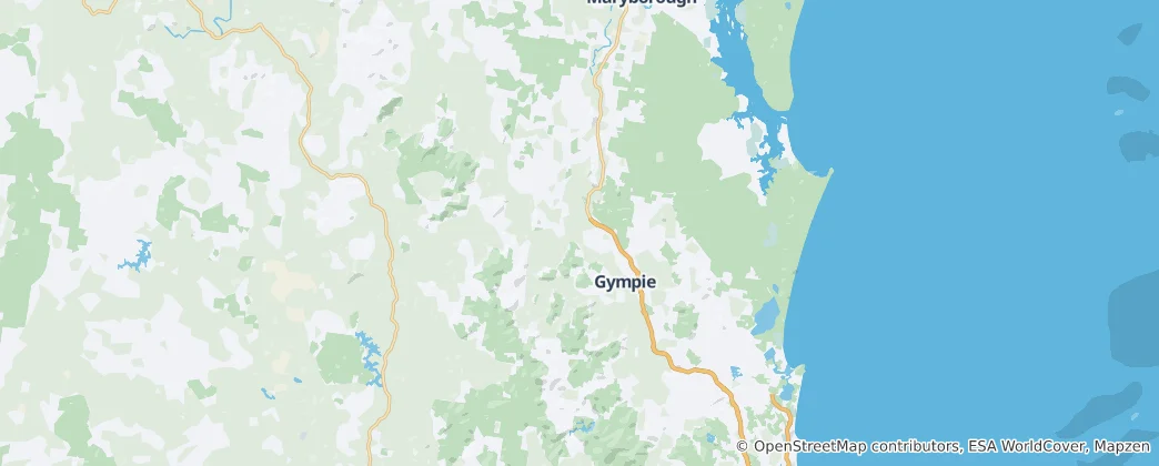 Map of Gympie Region