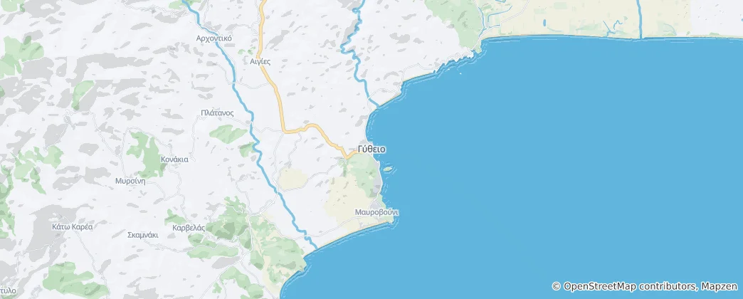 Mappa di Gizio