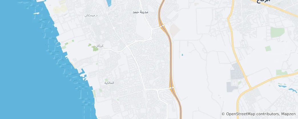 Térkép: Hamad Town