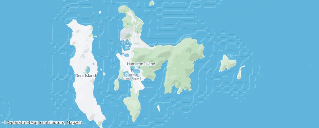 Hamilton Island — 地图