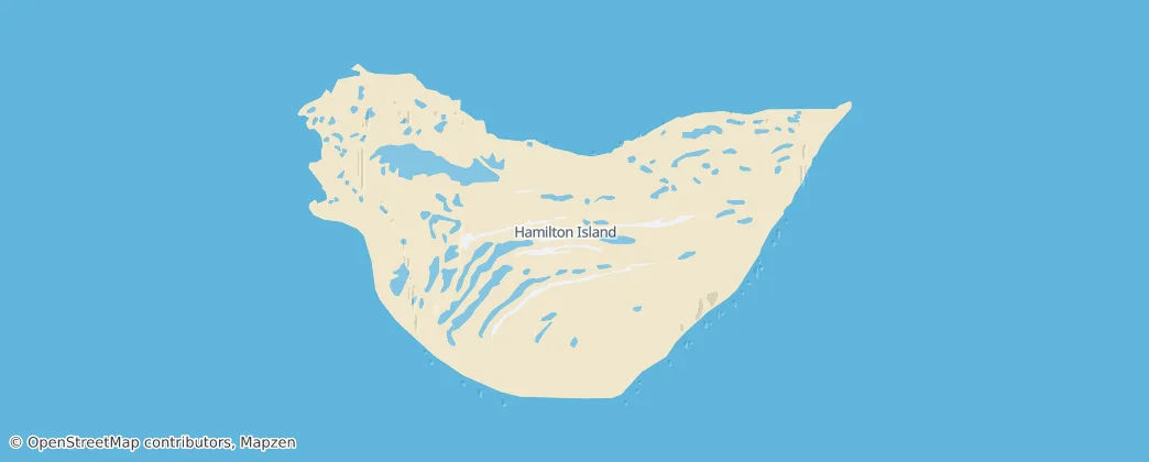 Hamilton Island — Térkép