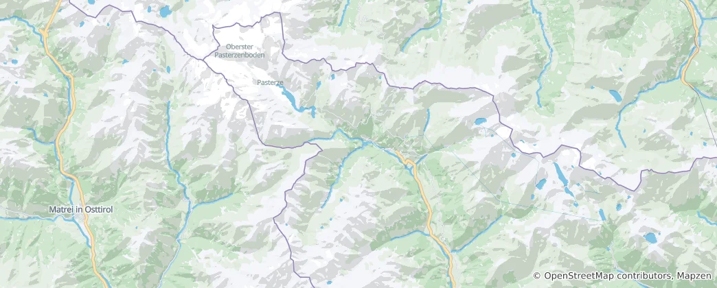 Mapa Heiligenblut