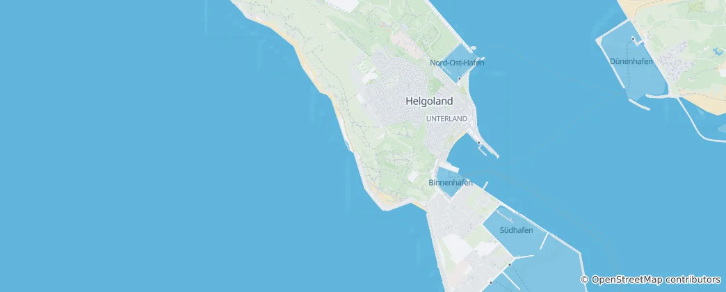 Mapa Helgoland
