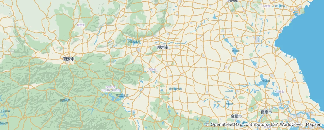 Map of Henan Province