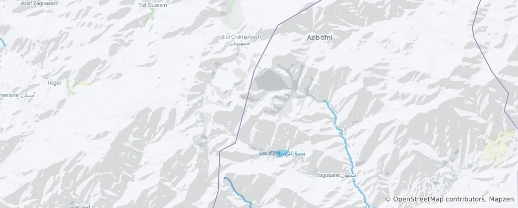 Mapa Atlas Wysoki