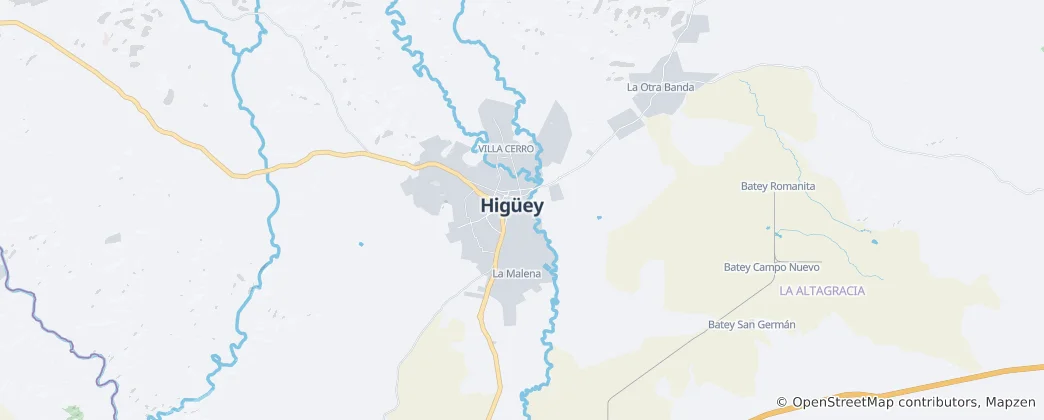 Map of Higüey