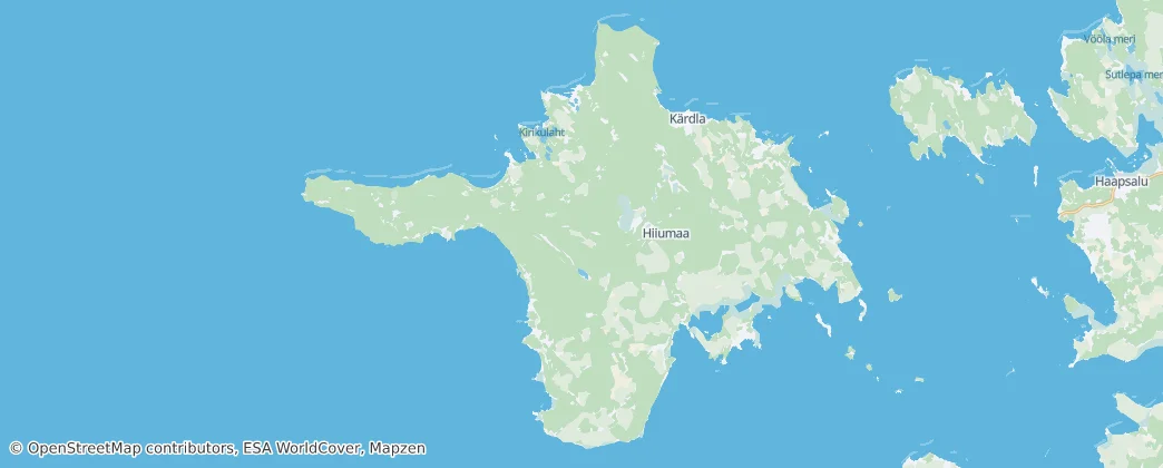 Hiiumaa — Mapa