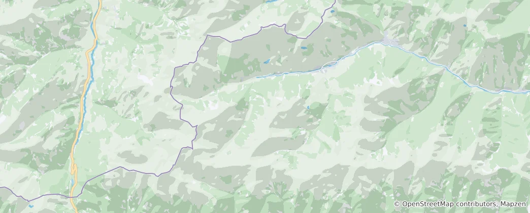 Mapa De Hinterglemm