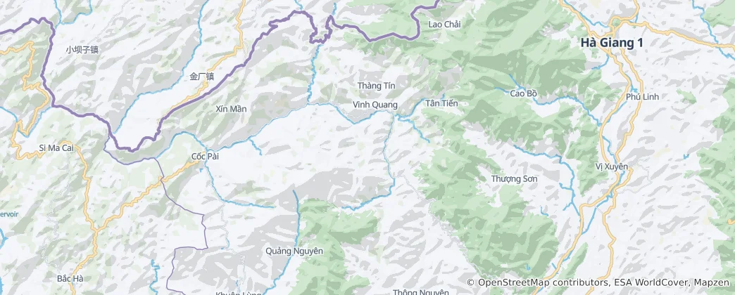 Mapa De Hoàng Su Phì