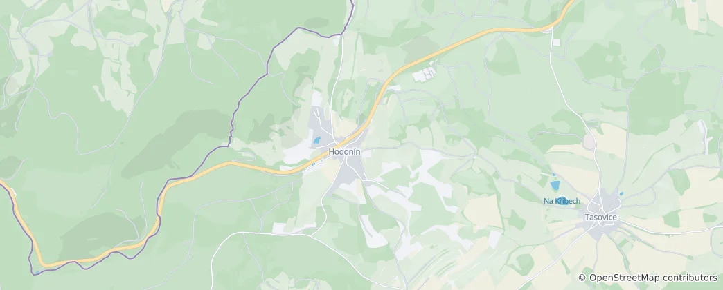 Karte von Hodonin
