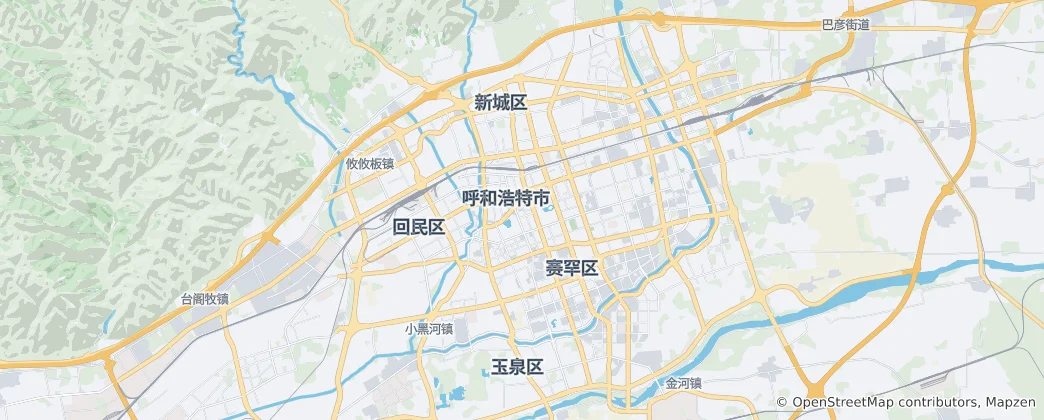 Mapa Chöch chot