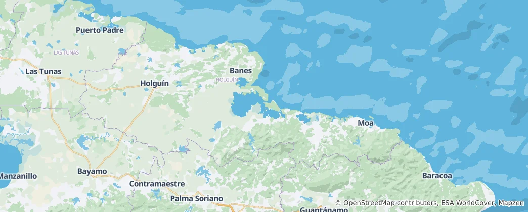 Mapa Holguín