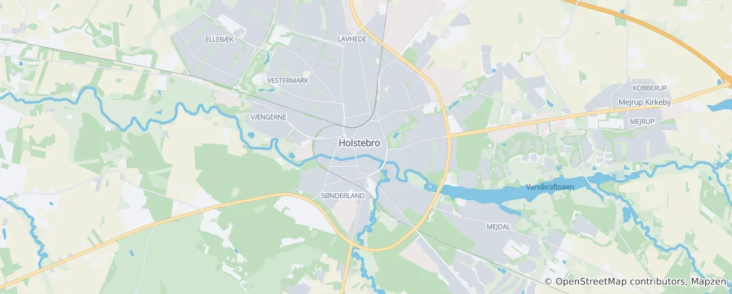 霍尔斯特布罗 地图