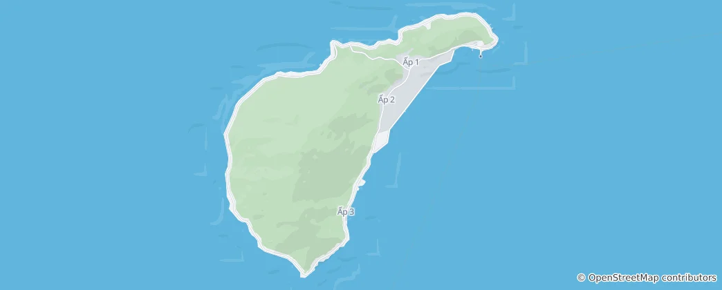 Mappa di Hòn Tre Island